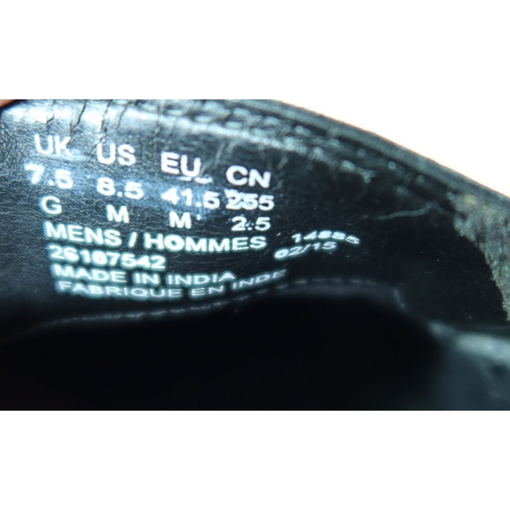 Bostonian Flexlite Mens Shoes Size 8.5M Black Leather Slip On Casual Loafers - Picture 16 of 16